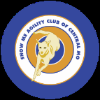 Show Me Agility Club of Central Missouri dog jumping logo